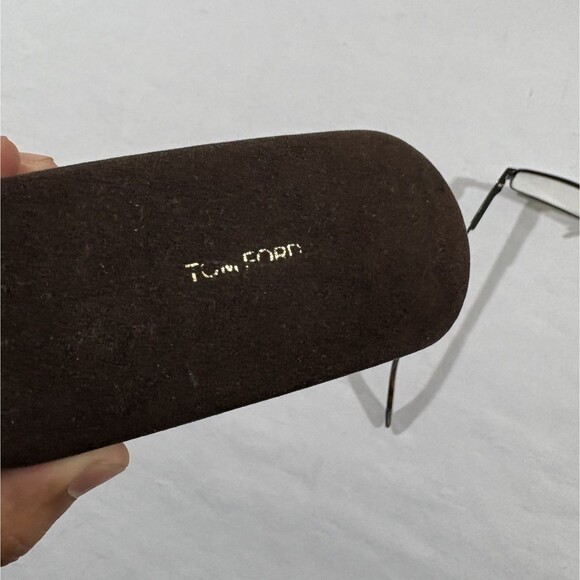 Tom Ford Eyeglasses TF 5166 001 Rectangular Black Frames Metal Italy 54[]18 140 main image 5